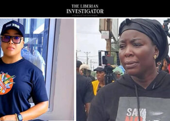Roseline Amah Giddings and Sonnie Kollie, central figures in Liberia’s “Say No to Drugs” campaign, amid a leadership feud threatening the movement’s stability.