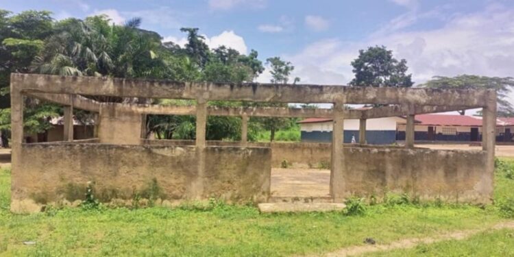 Bong County, Gbarney Town, Josiah Marvin Cole, unfinished town hall, Bong Engineering Construction Company,