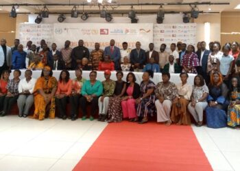 roup photo of participants at AWLN Liberia’s dialogue in Monrovia promoting positive masculinity to advance women’s leadership and gender equality