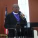 Bishop Samuel J. Quire Jr. of the United Methodist Church in Liberia speaks after returning from Angola, where the 2025 Africa College of Bishops met.