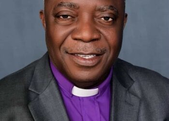 Portrait of Rt. Rev. Dr. G. Victor Padmore, Bishop of the Lutheran Church in Liberia, who was indicted by the LACC over alleged financial mismanagement at Lofa County University
