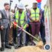 President Joseph Boakai and Chinese Ambassador Yin Chengwu break ground for two overpass bridges in Monrovia