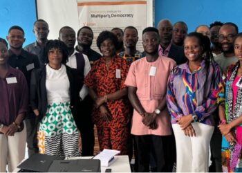 Civil society groups and journalists in Liberia during a training workshop to expose weak legislative oversight and strengthen accountability in governance.