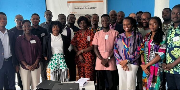 Civil society groups and journalists in Liberia during a training workshop to expose weak legislative oversight and strengthen accountability in governance.