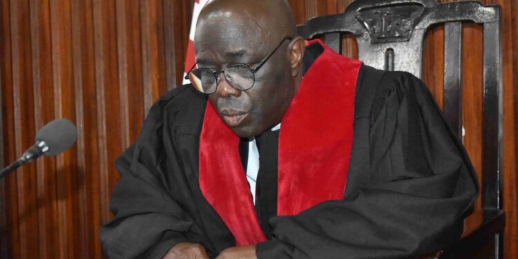 Chief Justice Yamie Quiqui Gbeisay