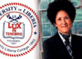 University of Liberia logo alongside President Dr. Layli Maparyan, as the institution denies media reports of forced retirement for nearly 200 employees.