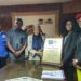 Former Liberian President Ellen Johnson Sirleaf receives the YPLS Africa Honorary Leadership Award in Monrovia for her legacy of democracy and women’s empowerment