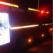 fire truck at the scene