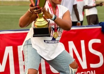 Determine Girls Football Club president Madam Weah suspended by the Liberia Football Association over alleged ethics violations