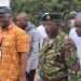 Liberia Revenue Authority Commissioner General James Dorbor Jallah with Sierra Leonean officials during the West African Tax Administration Forum in Freetown.