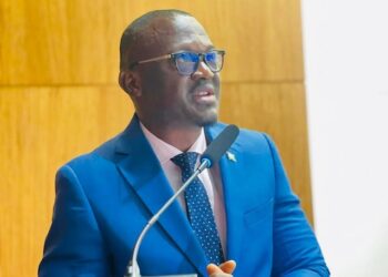 Lofa County Senator Momo Cyrus speaks against Lofa University Board resolution, calling for accountability in corruption probe involving top officials