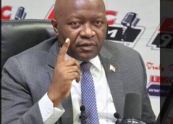 Finance Minister Augustine Kpehe Ngafuan speaks on ELBC Radio, urging the Liberia Anti-Corruption Commission to probe GAC audit findings from 2023 and 2024.