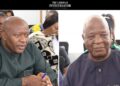 Liberia’s Finance Minister Augustine Ngafuan and Internal Affairs Minister Francis Nyumalin during the 2026 national budget hearings in Monrovia, stressing fiscal discipline and local empowerment