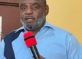 Community members, police, magistrates, and prison officials gather in Sanniquellie for a Rescue Alternatives Liberia awareness forum on criminal justice roles
