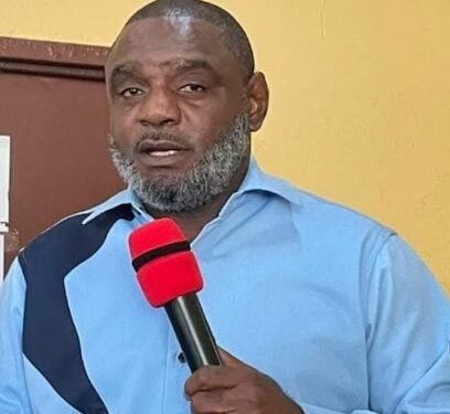 Community members, police, magistrates, and prison officials gather in Sanniquellie for a Rescue Alternatives Liberia awareness forum on criminal justice roles