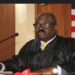 Judge Roosevelt Z. Willie presiding in Criminal Court ‘A’ during a key ruling on evidence in Liberia’s Capitol Building arson trial.