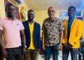 SWAL anniversary committee members and partners pose for a photo in Monrovia ahead of the 39th anniversary celebrations set for Ganta, Nimba County.