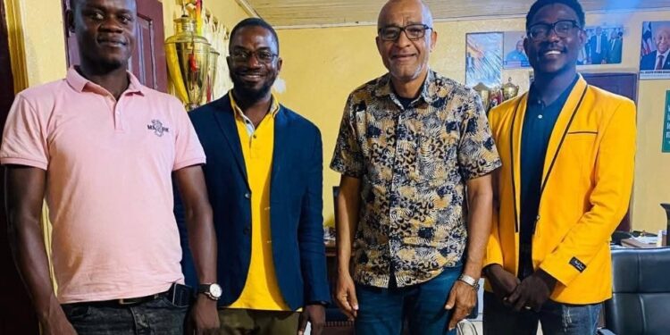 SWAL anniversary committee members and partners pose for a photo in Monrovia ahead of the 39th anniversary celebrations set for Ganta, Nimba County.