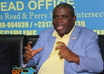 Senator Saah Joseph speaks during a radio interview, warning of a looming health crisis and pledging PAP’s solution-driven politics.