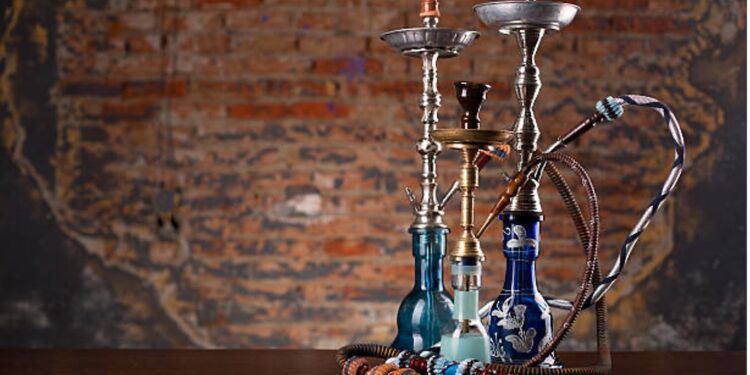 Shisha pipes on display as Liberia’s Drug Enforcement Agency pledges a tough new enforcement strategy against the nationwide Shisha ban and Tramadol restrictions.