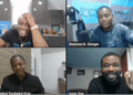 Spoon Talk host Stanton Witherspoon and panelists Acarous Gray, Diamond Slanger, and Isaac Doe debate Liberia’s minimum wage controversy online