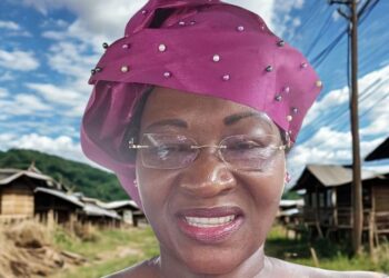 Eva Youboty-Wallace, co-founder of Wallace International, announces a $3 million investment in Grand Gedeh County to support education, trade, and housing