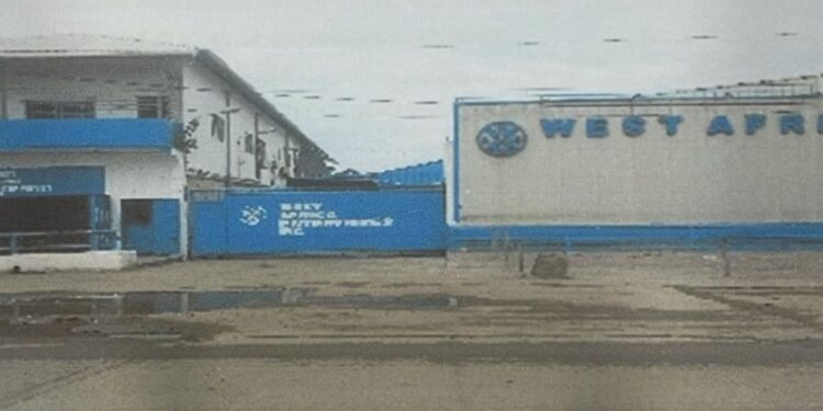 West Africa Enterprise headquarters in Monrovia, Liberia. The company denies links to contaminated products allegedly sold at an independent Ganta outlet.
