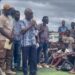 ANC leader Alexander B. Cummings addressing disadvantaged youths in West Point, Monrovia, where he declared Liberia’s drug crisis a “massive emergency.”