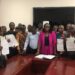Liberian farmers receive cash disbursements from the Ministry of Agriculture under the $4M agriculture program to boost rice and crop production across eight counties.