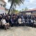 Liberian officials, civil society leaders, and international partners at the launch of the Anti-IFFs Policy Tracker in Monrovia