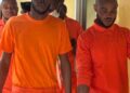 Capitol arson trial defendants in orange suits