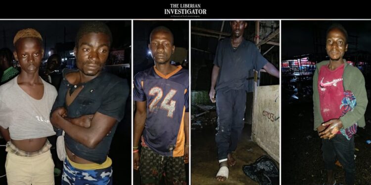 criminals and addicts arrested in Duala market raid