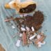 Bag of marijuana and drug paraphernalia seized by joint security forces from illegal miners in Liberia’s Sapo National Park
