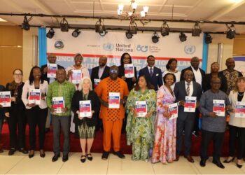 Liberian officials, youth leaders, and UN partners launch the $15.4M National Action Plan on Youth, Peace and Security in Monrovia