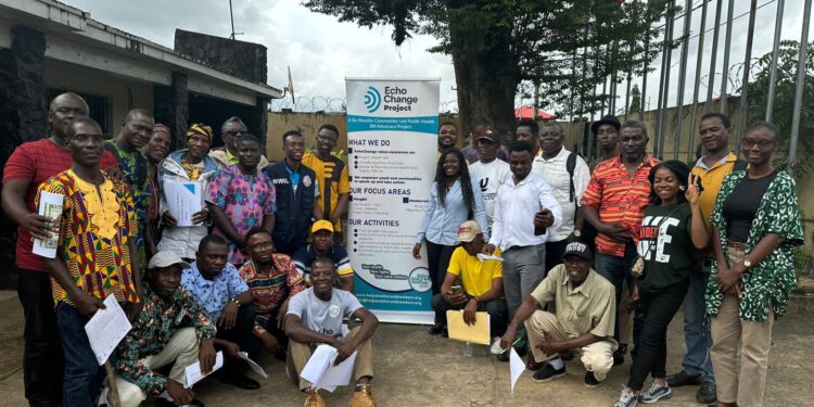Community leaders, youth, and women gather in Montserrado and Margibi for grassroots sessions on Liberia’s revised Public Health Bill.