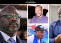 a collage of Weah, Zogar Wilson, Wantoe and Barsi-Giah