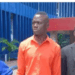 Liberia National Police present suspects accused of defrauding a businesswoman through a fake Canada travel program linked to QNET/Infinity Millennial Liberia
