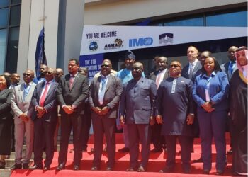 African maritime leaders and international delegates at Liberia’s first continental maritime summit during the 8th AAMA Conference in Monrovia