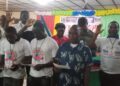 Newly elected officials of the Alternative National Congress (ANC) take the oath of office during the party’s National Convention in Margibi County as Alexander B. Cummings urges innovation and unity ahead of the 2029 elections