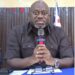LERC Chairman Claude J. Katta speaks during a press briefing announcing the submission of LEC’s new 2026–2028 electricity tariff proposal for review.