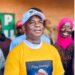 Senator James Emmanuel Nuquay smiles as supporters celebrate his 57th birthday at Cooper Farm, Margibi County, reaffirming his commitment to public service