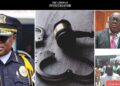 Police Inspector General Gregory Coleman, rape suspects and handcuff