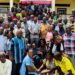 Local government officials from Maryland, Sinoe, River Gee, Grand Kru, and Grand Gedeh counties pose after completing an LACC anti-corruption training in Harper