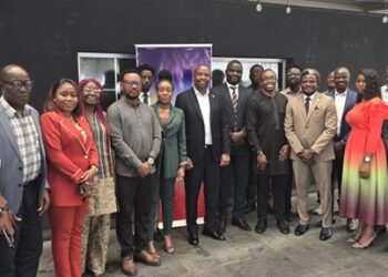 Group photo of LERC commissioners, AFUR representatives, government policymakers, and mini-grid operators at the opening of a four-day tariff tool training workshop in Monrovia to advance off-grid electrification in Liberia