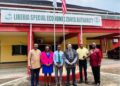 LSEZA Executive Chairman Prince Wreh hosts Moroccan Ambassador Lahoucine Rahmouni and delegation in Monrovia to strengthen Liberia–Morocco trade and investment ties.