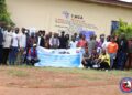Participants of the Bong County governance dialogue pose for a group photo organized by Naymote, CENTAL, and CDG to strengthen local accountability.
