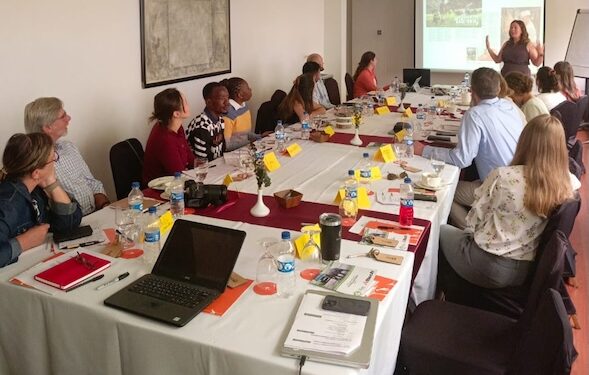 Liberian journalist Nukanah Kollie participates in the 2025 IFAJ/Alltech Young Leaders Boot Camp in Nairobi, representing LAEJN and Super Bongese Radio