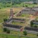 University of Liberia Fendall Campus aerial view, illustrating plans for sustainable development, biodiversity conservation, and ecotourism expansion