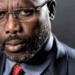Former Liberian President George Weah appears in a portrait-style photograph amid controversy over a false report claiming he would meet with U.S. President Donald Trump.