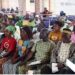 Chiefs, elders, women leaders, and local residents at a ceremony in Ganta celebrating the historic presentation of customary land deeds to 23 rural communities across Liberia by the LLA and UNDP
